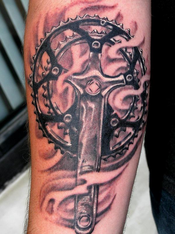 Top 73+ bike gears tattoo super hot - thtantai2